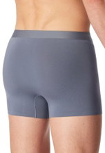 Schiesser Boxershorts Modern Bonded blaugrau Herren - 1 Stück